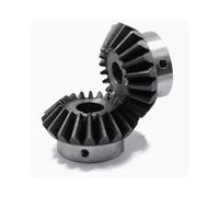 1Pcs Bevel Gear 1.5 Modulus 12Teeth ID= 6mm/8mm 90 Degree Steel Gears With Screws(6mm)