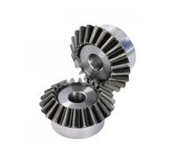 1Pcs Bevel Gear 45 6M 122/23/24/25/26/28/30 Teeth Process Hole Gear 90 Degrees Meshing Angle Steel Gears No Screw No Keyway(4M25T)
