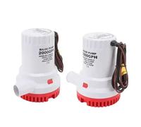 1pcs Bilge Pump Mini Boat Pumps 12V 24V 1500GPH 2000GPH Submersible Kayak Rule Water 24 Volt Garden Rinse Car Wash Bath(12V 1500GPH)