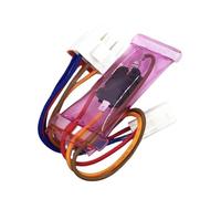 1PCS Bimetallic Refrigerator 3 Line Negative 5 Degree Defrosting Heating Tube Defrosting Thermostat Switch