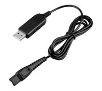 1Pcs Black 15 V USB Charging Cable Replacement HQ8505 Charger Cord,Replacement Charger Power Cable Compatible with Philips Series 5000 S5531 Shaver