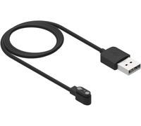 1Pcs Black Compatible with Da Fit Smart Watch Charger, Replacement USB Charger Cable Charging Cord for Smart Watch with Da Fit App Smartwatch Cables and Chargers Smartwatch Accessories (3.3 Ft)