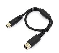 1PCS Black Connector Link Patch Cable for SEGA