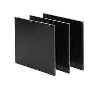 1pcs Black Glassfibre Template Board, 0.2mm - 4mm Thick Antistatic G10 Epoxy Glass Fiber Sheet, FR4 Fibreglass Plate 3D Printer(150MM x 100MM,0.3mm)