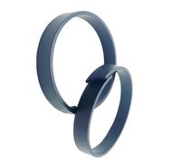 1pcs Black POM Guide Ring - Wear-Resistant Polyoxymethylene Support Ring for Cylinder Piston/Piston Rod - 9.7mm Diameter(60x65x9.7 mm)