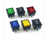 1PCS black Rocker Switch Power Switch ON-OFF-ON 3 Position 6 Pins No lights 16A 250VAC/ 20A 125VAC(Trigonometric sign)