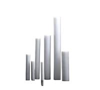 1Pcs Black/White Acetal Rod Plastic Round Bar Billet Diameter 5mm To 15mm Length 100/200/300MM(White,5x100mm)
