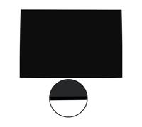 1pcs Blank Guitar Pickguard Material 430x290x2.3mm for Electric Guitar Bass Parts DIY, Black 3ply /Black 1ply(Black 1ply)
