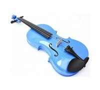 1Pcs Blue Color Violin 1/4 Violin Handcraft Violino Musical Instruments