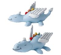 1Pcs Blue Dragon Balloons Aluminum Foil Flying Magic Dragon Balloons for Medieval Theme Birthday Baby Shower Fantasy Party Supplies