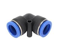 1pcs Blue PV PVG Pneumatic Fitting Pipe Connector Tube Air Quick Fittings Water Push in Hose Couping 4mm 6mm 8mm 10mm 12mm 14mm(12-10)