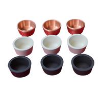 1pcs BNC Crucible for Coating Machines - 4cc to 40cc Volume, Compatible with Graphite, Tungsten, Molybdenum(7cc- Molybdenum-Mo)