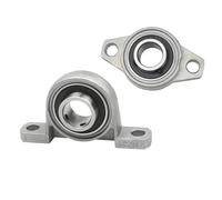 1pcs Bore Ball Bearing Pillow Block Mounted Support Zinc Alloy Diameter 8mm - 20mm KFL08 KFL000 KFL001 KP08 KP000 KP001 KP002 Steel(KP,001 12mm)