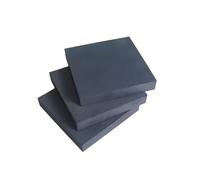 1PCS Boron Carbide Ceramic Sheet, 50x50mm for Scientific Research - High Density & Hardness B4C Material(50x50x10mm)