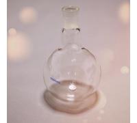 1pcs Borosilicate Glass Flat Bottom Boiling Flask - Single Neck for Lab Heating & Chemistry Experiments(1000ml)