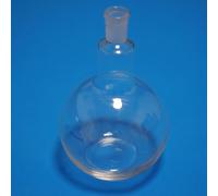 1pcs Borosilicate Glass Flat Bottom Boiling Flask - Single Neck Lab Flask for Heating & Chemistry Experiments(2000ml)