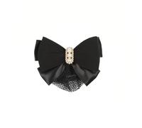 1Pcs Bowknot Hair Net Clip Professional Bun Cover for Women Nurse Bank Air Hostess Work Hairnet Non Slip Hair Nets for Secure Neat Hairstyles
