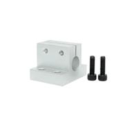 1pcs Bracket for Substructure Cltb Guide Shaft Support Cltam Side Mounted Strut Clip RCJ Seat 10 12 16 20 25 30 35 40 50mm(Hole Diameter 25mm)