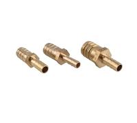 1pcs Brass 2 Way Reducing Straight Hose Barb Barbed Pipe Fitting Reducer Copper Coupler Connector Adapter 4 19 6mm-3mm 8mm-10mm(6mm-8mm Barb)