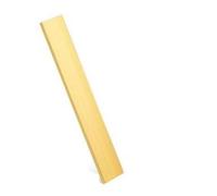 1pcs Brass Flat Bar Plate Strip Thicknesses 3.0mm 5mm 10mm 15mm 20mm Pure Copper Solids Metal Plate Material Length 200mm 250mm for Crafting Maintenance Electrical Architectural(6x10x200mm)