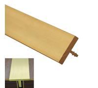 1pcs Brass Floor Transition Strip - Cuttable T Molding for Seamless Floor Edges -for Doorways and High Traffic Areas(Wide 15mm (0.59"))