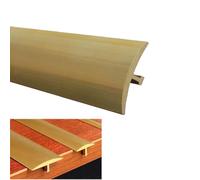 1pcs Brass Floor Transition Strip - Cuttable T Molding for Seamless Floor Edges -for Doorways and High Traffic Areas(Wide 20mm (0.79"))