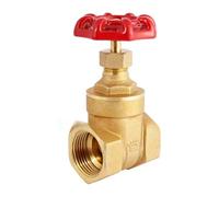 1PCS Brass Heavy Duty Thickened Gate Valve 4 Minutes 6 DN15(DN40 1.5 inch)