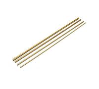 1pcs Brass Pipe 0.2mm Wall Thickness 1-11mm OD Brass Tube 300mm 500mm Length Straight tubing Copper Tube Thin-Walled Small Diameter(300mm,OD 2.2 x ID 1.8mm)