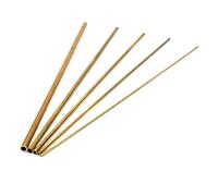 1pcs Brass Pipe 1mm Wall Thickness 3-32mm OD 300mm 500mm Length Straight Tubing Outer Diameter Modeling Rod Cutting DIY(300mm,OD 6 x ID 3.5mm)