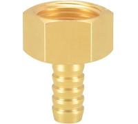 1Pcs Brass Pipe Fitting 16/19/25/32/38/50mm Hose Barb Tail 1" 1.2" 1.5" 2" BSP Male Connector Joint Copper Coupler Adapter,1.2 Inch Male 38mm