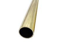 1pcs Brass Round Tube 150mm Length Seamless Straight Pipe Tubing, for Home Garden DIY Projects Tool Parts(23x1.5x150mm)