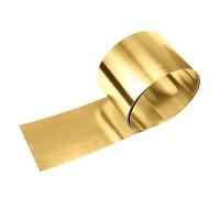 1Pcs Brass Sheet Roll, Thin Metal Foil Strip for Crafts Electrical DIY Projects - 1000mm x 10/20/30mm x 0.05/0.1/0.3mm