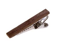 1Pcs, Brass Solid Wood Tie Clip, Suitable for Neutral French Shirts, Suitable for Casual, Fashionable, Daily Wear