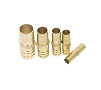 1pcs Brass Straight Hose Pipe Fitting Equal Barb 4mm 5mm 6mm 8mm 10mm 12mm 19mm 25mm Barbed Coupler Connector Adapter(19mm)