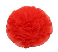 1PCS Bride Wedding Decoration Wedding Dress Corsage Chest Back Flowers Big Props Beautiful Flowers Wedding Dress Accessories (Red/30CM)