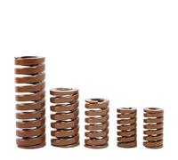 1pcs Brown Extremely Heavy Load Die Mold Spring Outer Diameter 8 - 40mm, 55mm, Od 10mm X Id 5mm