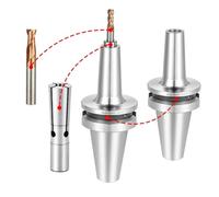 1pcs BT30 BT40 SDC6 SDC8 SDC12 Tool Holder, Type Pull Back Collet Chuck CNC Milling Lathe Tool Accessories(BT40-DC12-90L)
