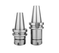 1PCS BT40 Spring Collet Chuck keyless ER11 ER16 ER20 ER25 ER32 ER40 70L 100L for Machining Center Spindle(Dynamic Balance,BT40-ER32-100)