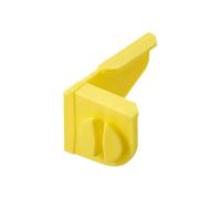 1Pcs Builders Line Anchor Corner Brackets, Plastic Masonry Tools, Brick Laying Tools Pin The Line on The Corner Point of The Brick/Block, Yellow