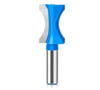 1pcs Bullnose Router Bit, 12mm 1/2 Inch Shank Half Round Bead Bullnose Woodworking Milling Cutter Carbide Tool(12.7X41.3mm)