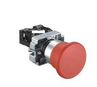 1Pcs Button Switch Self Reset Small Mushroom Head Emergency Stop 22mm Knob Key Start Inching Power on XB2-BG21 XB2-BA42 XB2-BS54 IDGTTLDF(XB2-BC42)