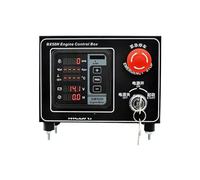 1pcs BX50H GM50H multi-function controller diesel generator set oil temperature oil pressure water temperature tachometer(BX50Hpower-off shutdown)