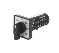 1pcs C178-7 2# 8 Positions 7 Poles 28 Screws Termianl Changeover Selector Universal Rotary Silver Contact Cam Switch
