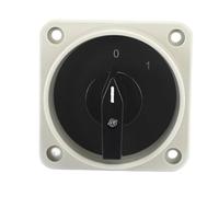 1PCS C180-2GS 500V 25A 2 Poles 0-1 2 Positions Panel Mounted Control Rotary Cam Changeover Switch For Electrician Using