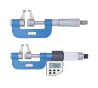 1pcs Caliper Type Micrometer Digital 0-25mm x 0.001mm 25-50mm 50-75mm 75-100mm(Mechanical,25-50mm)
