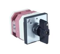 1pcs CAM switch LW12-16 4.0081.1 1 position rotary switch 16A 1 position 3 Pole changeover cam universal switch silver contact