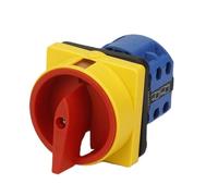 1pcs Cam Switch LW26GS-20/04-1 690V 20A Universal Lock Rotary 4 Poles 8 Terminals OFF-ON 2 Position