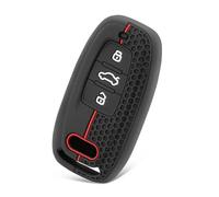 1pcs Car Accessories Silicone Car Key Cases Protector Cover For A1 A3 A4 A5 A6 A7 A8 For Quattro Q3 Q5 Q7 2009-2015