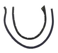 1pcs Car Door Lower Rubber Sealing Tape Strip Panel with Buckle for VW for Golf 6 MK6 R20 2009 2010 2011 2012