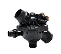 1PCs Car Engine Coolant Water Outlet Thermostat with Housing/Fit for BMW E90 330 E60 11537549476 11537544788 11537536655